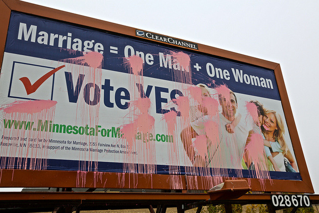 Even more fucking disgusting. All of them are white. It’s clear what side of history they stand on.
minniex6x6x6:
“ Vote Yes Billboard. by Urban Camper. on Flickr.
”