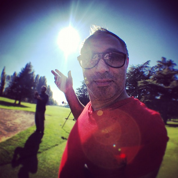 absolutkinography:  Paolo Crivellin, full time artist. #instapadova #golf #rich #gold