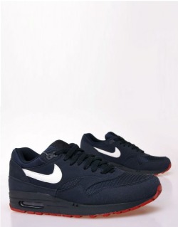 shoe-pornn:  Nike Air Max 1 - Obsidian/White-University