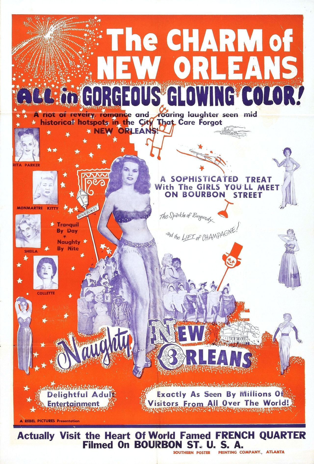 burleskateer:  exploitingexploitation: A variety of theatrical posters for the 1954