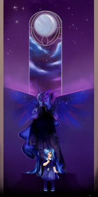 humanponys:  Claire de lune by ~Chulala 