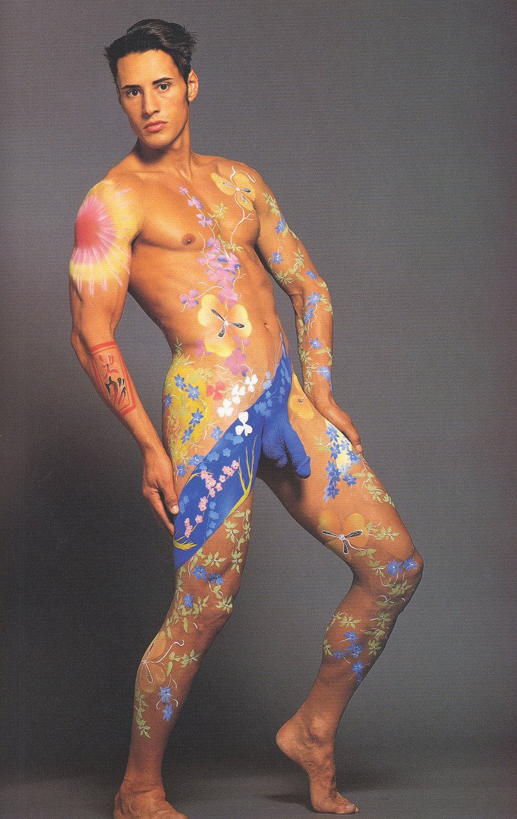 Painting body paint