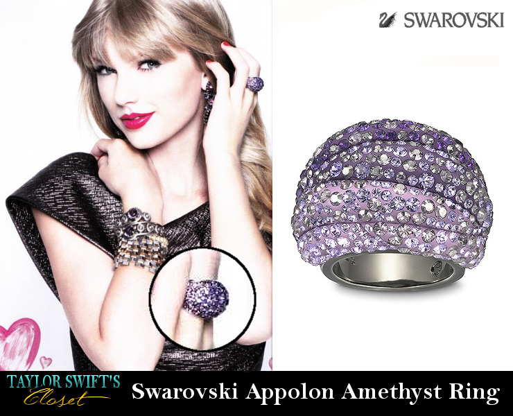 Taylor Swift RED Rhinestones Ring