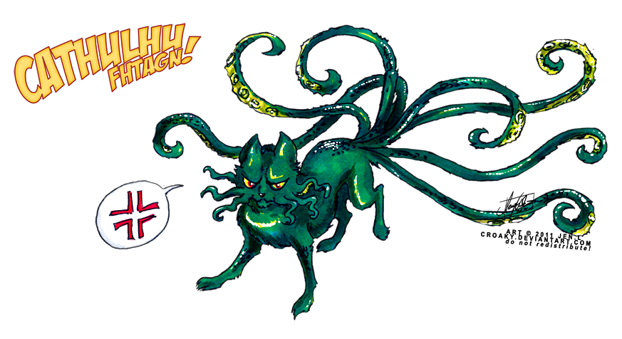 porphyriasuicide:  SallySparrow put me in the mood to post some of my favorite Cathulhu’s.