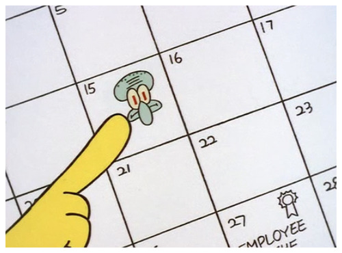 February 15th is Annoy Squidward Day