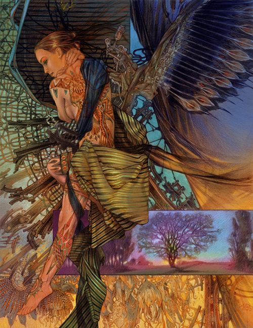 lohrien:  Illustrations by Mark A. Nelson