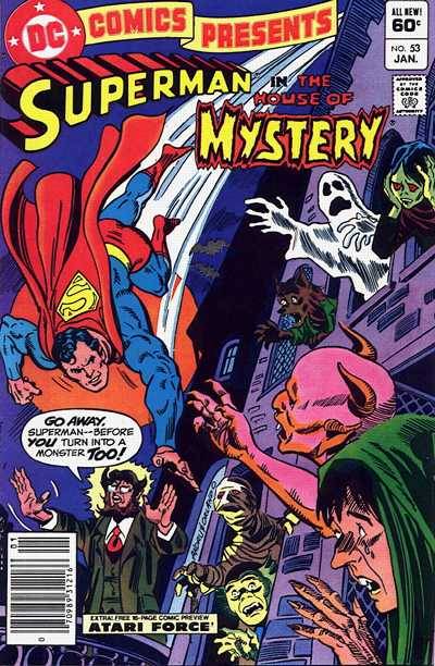 dcu: Weekend WTF: Halloween Edition Mr. Mxyzptlk lures Superman into the House of Mystery on Hallowe