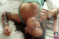 thedarksideofgruff:    Eden - Pure Morning  Click Here For More Suicide girls   