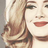 smolderholic:  20 day celebrity challenge 04:your favorite singer → adele 