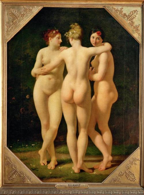 The Three GracesJean-Baptiste Regnault (French; 1754-1829)1793Oil on canvas,Musée du Louvre, Paris