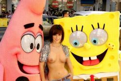 thegirlnextdoorexposed:  Cartoon characters gone wild….  Too funny