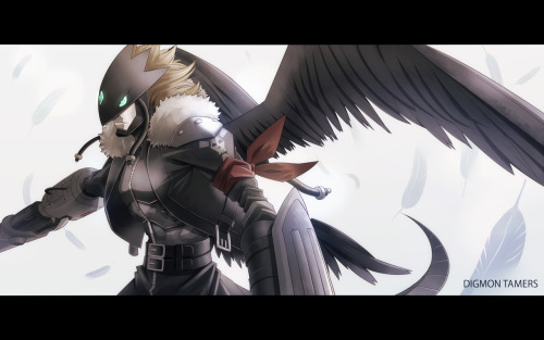 digimon-fanarts:  ベルゼブモン　（Beelzemon)　by　hajime 