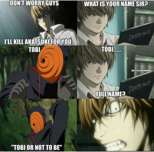 epicanimehumor:  But hes also wearing a mask. DOUBLE WHHAMYY!