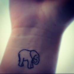 mynameisandreelynn:  #tattoos #iwish #elephants