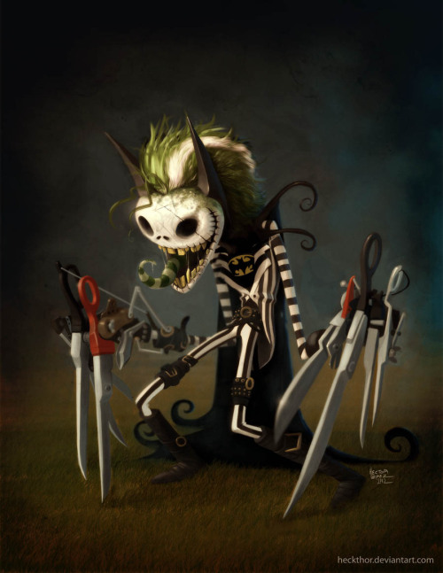 creaturesfromdreams:  BeetleJack-ScissorMan by ~heckthor —-x—- More: | Random | 