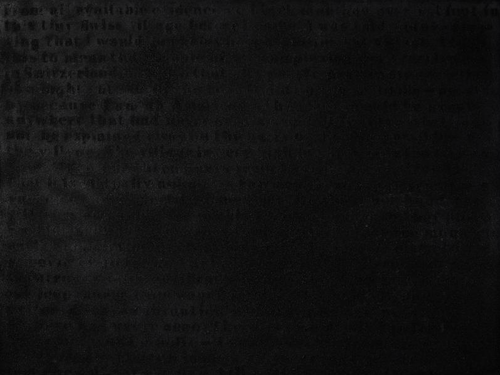 museumuesum:   GLENN LIGON Stranger in the Village #8, 1997 Coaldust, acrylic and oil on canvas.183 × 244 cm (72 × 96 1/8 in). Stranger in the Village #8 reproduces the opening lines of American novelist and civil rights activist James Baldwin’s