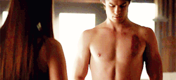 beautiful-disaster-777:  niansomerhalder:   You staying for the show, or…?   Yep 