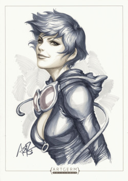 lj7stkok:  Catwoman Original2 by `Artgerm on deviantART