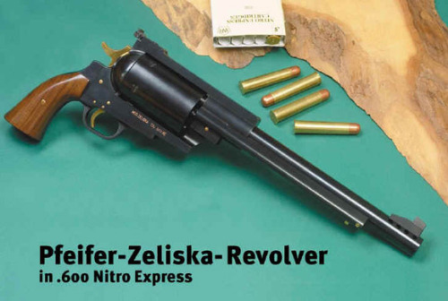 The Worlds Second Most Powerful Revolver — The Pfeifer-ZeliskaA 5 shot single action revolver 