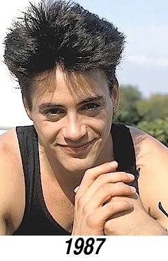 Iwantcupcakes:  Robert Downey Jr. ❤ Black Tank Top: A Timeless, Sexy Love Affair.