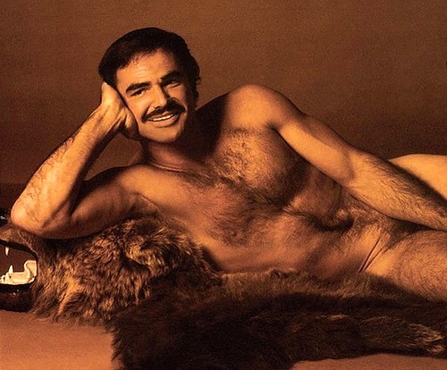 Burt Reynolds This was the first time a naked guy appeared as centerfold of a mainstream magazine (C