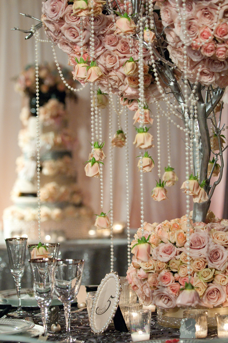 Manzanita wedding tree centerpiece