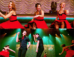 settleforbeingnothing:favourite glee performances• paradise by the dashboard light