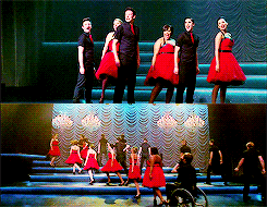 settleforbeingnothing:favourite glee performances• paradise by the dashboard light