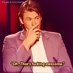  ★ Favorite Interviews » Uncensored THOR Interview (2011) ★ (In which the cast