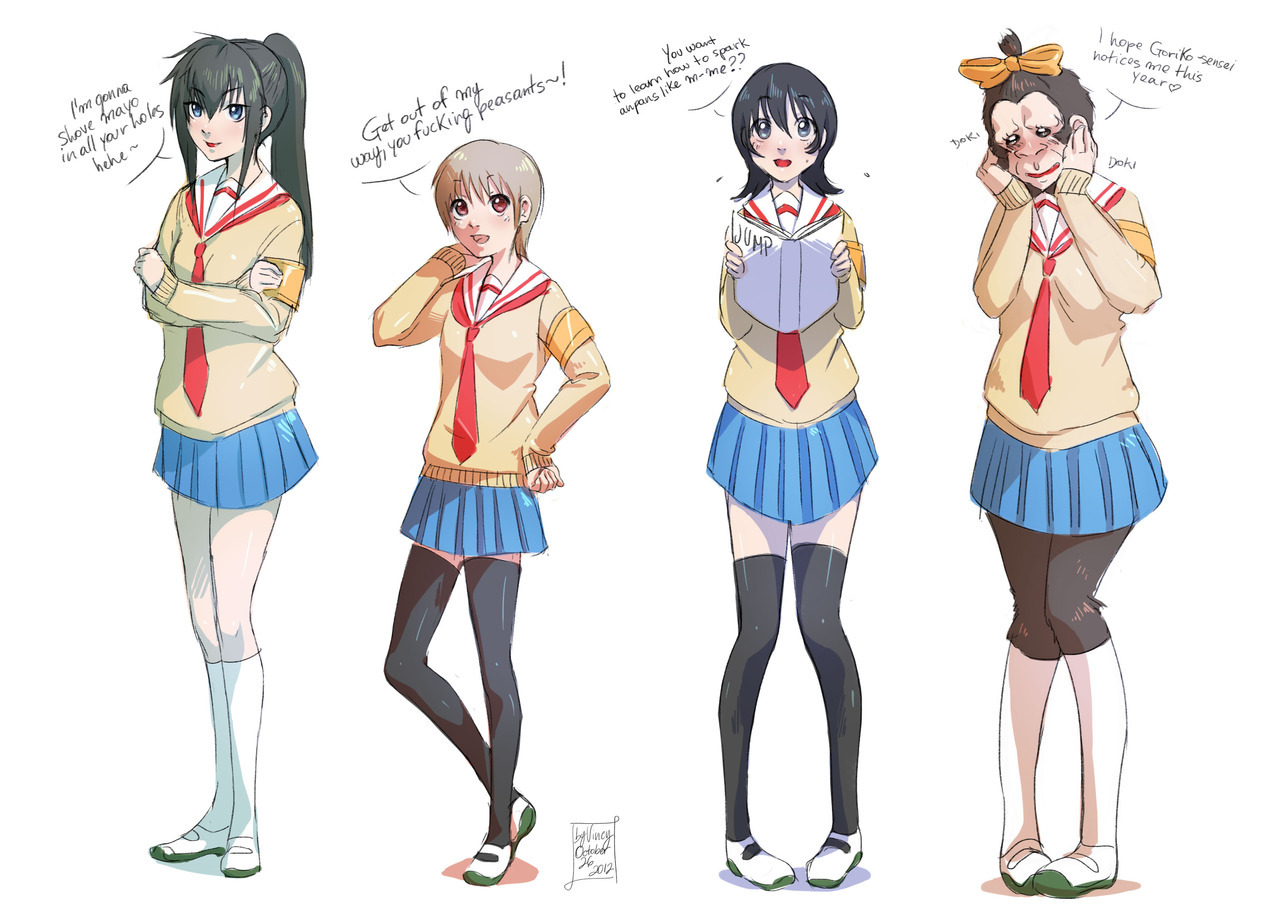 hijibakayankee:  (x) I present you the Moegumi. …I’m (not) sorry. 