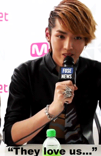 xehoon:  When Kris was ask about EXO fans… 