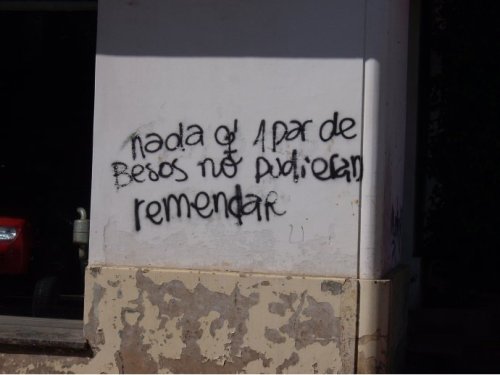 Soy todo lo que recuerdo y vos, todo lo que has olvidado