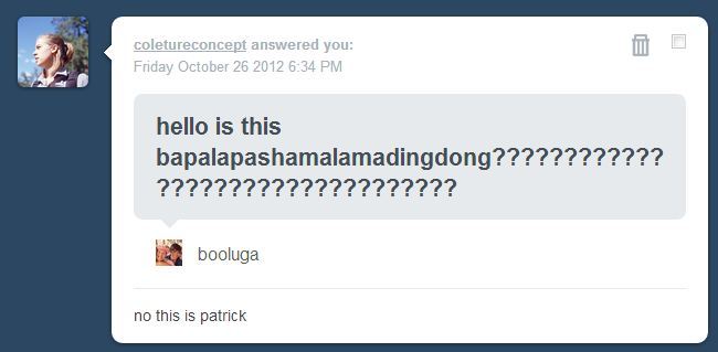 kittycatwalker:  booluga:  oh my goD COLE ANSWERD ME AND IM CRYING OMg  cole having