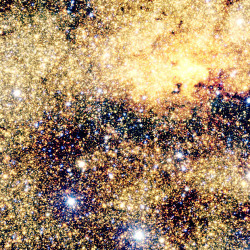 kenobi-wan-obi:  Milky Way Shows 84 Million Stars in 9 Billion Pixels Side Note: The two images shown above are mere crop outs from ESA’s recent hit: The 9 Billion Pixel Image of 84 Million Stars. These two focus on the bright center of the image for