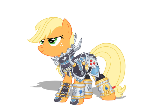 cometsfalling:  My Little Armor by DARNSS81 