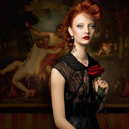 emosloppy:  for-redheads:Codie Young by Jean-Francois Campos for Links of London Fall 2012 