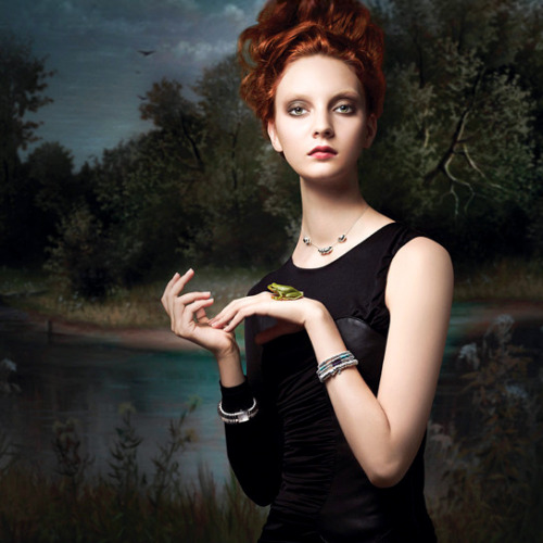 emosloppy:  for-redheads:Codie Young by Jean-Francois Campos for Links of London Fall 2012 