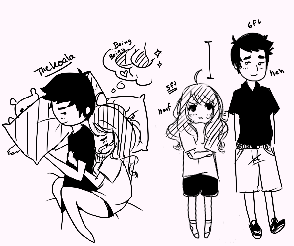 guro-tan:  some doodles for my main bitch cuz he’s asleep rn and I miss him