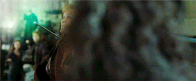 ilikcheez:  xaldien:  chubbymon:  madmaxinabox:   The Wrath of Molly Weasley    Anyone notice the colour of the first spell? Molly aimed for the Killing Curse.   