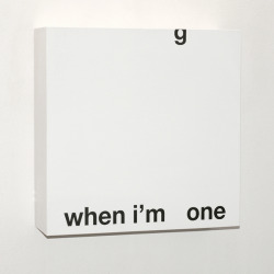visual-poetry:  “one” by anatol knotek
