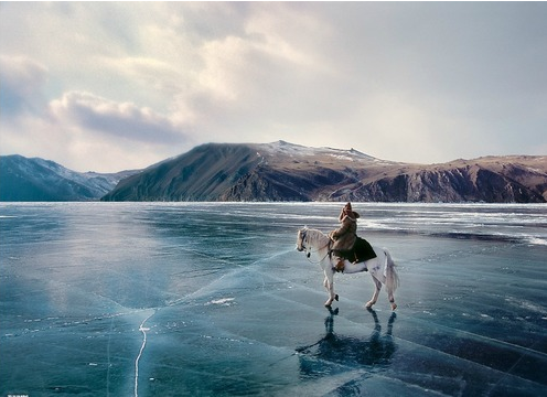 thekhooll:  Frozen Lake Baikal - Siberia The recipient of many awards, Matthieu