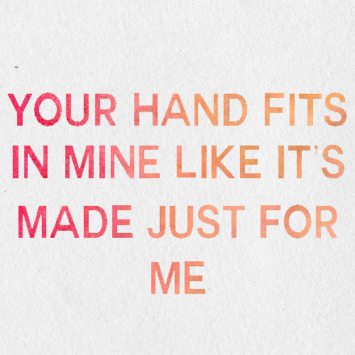 cannedharry-blog:  Minimalist; Little Things Lyrics 