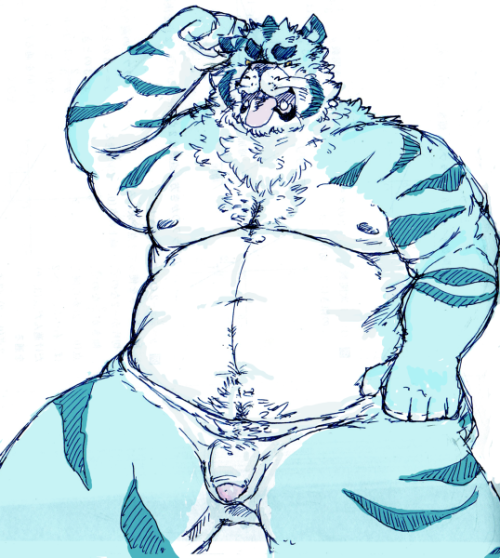 fatfur:  Big Blue Tigers~  adult photos