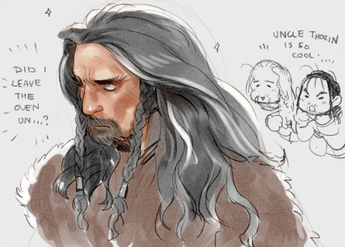 Drawing Thorin Is Hard