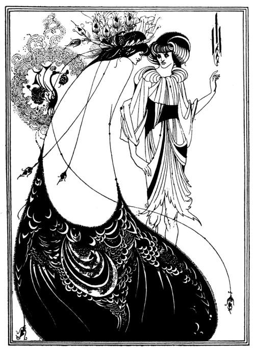 fuckyeahvintageillustration:  ‘Salomé - a tragedy in one act’ translated from the French of Oscar Wilde; pictured by Aubrey Beardsley. Published 1904 by Melmoth & Co. See the complete book here.  Mam z tymi samymi ilustracjami :D