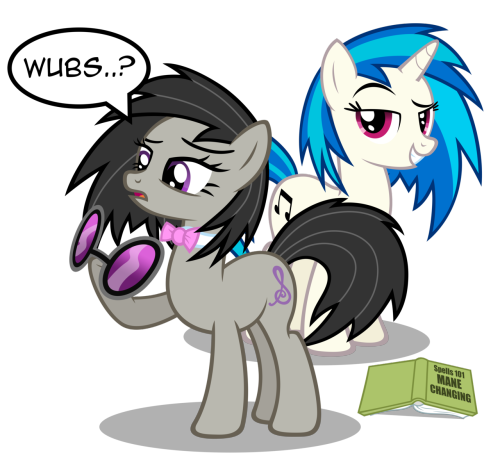 epicbroniestime:  Vinyl and Octavia- Wubs? by *Austiniousi 