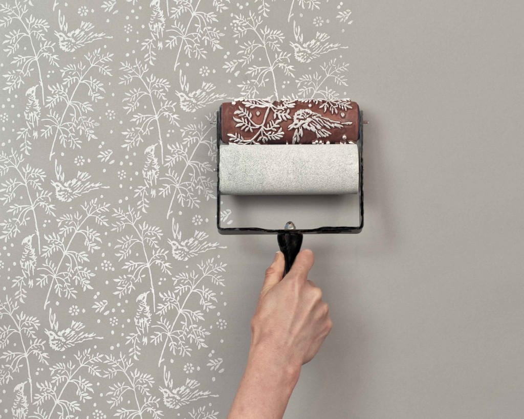 myedol:  Patterned Paint Rollers by The Painted House I really like these clever