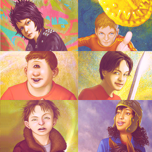 pineconefacing:  Children of the Big Three. 