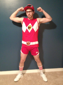 pikachuears:  In this year’s edition of “Childhood Heroes I Can Slutify” we have the Red Ranger. Happy Halloween ya’ll. 