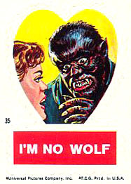 Topps Bubblegum, 1966Frankenstein Stickers10 of 44monsterfink’s midnight monster spookshow